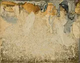 Bram Bogart, Ohne Titel, 1958, Mischtechnik auf Leinwand