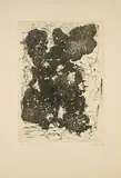 Emil Schumacher, Ohne Titel, 1958, Radierung auf Bütten
