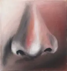 Ohne Titel by Andreas Schulze, 1985, Acryl auf Leinwand, sold Oct 2024