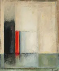 Peter Herkenrath, Ohne Titel, 1982, Öl auf Leinwand