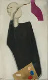 Peter Herkenrath, Der Maler, 1950, Öl auf Leinwand
