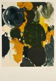 Ernst Wilhelm Nay, Farblitho 1959 (NOR) nach Vorlage eines Ölbildes, 1959, Farblithografie auf Velin