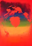 Otto Piene, Zero Iris, 1972, Irisdruck auf Karton