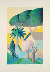 Salvo, Ohne Titel, Ca. 1990er, Inkjet-Print auf Fabriano (Wasserzeichen)