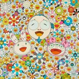 Takashi Murakami, Me and Kaikai and Kiki, 2009, Farbserigrafie auf leichtem Karton