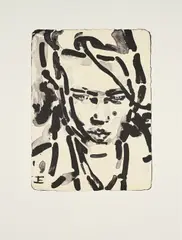 Elias by Elizabeth Peyton, 2014, Farblithografie auf Bütten, sold Sep 2024
