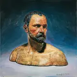 Ulrich Lamsfuß, "Johann Gregor von der Schardt, Self-portrait 1560-70. Germany. Polychromed terracotta, H. 9 in. (Michael Hall, Esq., New York)", 2011, Öl auf Leinwand