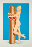 Mel Ramos, Hav-a-Havana #11, 2016, Farblithografie auf BFK RIVES (Wasserzeichen)