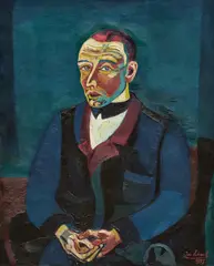 Josef Scharl, Männliches Bildnis, 1937, Öl auf Leinwand