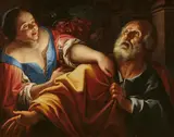 Aelbert Jansz. van der Schoor, Verleugnung des Petrus, Öl auf Leinwand