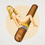 Mel Ramos, Hav-a-Havana #6, 2005, Farblithografie auf Bütten