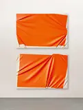 Steven Parrino, "Lucifer's Hammer", 1989, Jeweils: Emaillelack auf Leinwand
