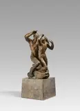Georg Kolbe, Wolkenfahrt, Skizze, 1924 (Entwurf), Bronze, hellbraun patiniert