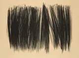 Hans Hartung, L 105, 1963, Lithografie auf Arches (Wasserzeichen)