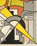 Roy Lichtenstein, Stedelijk Museum Poster, 1967, Farboffsetlithografie auf Velin