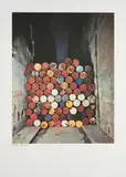 Christo, Wall of Oil Barrels - The Iron Curtain, Rue Visconti, Paris, 1961-62