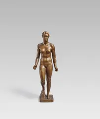 Flora by Georg Kolbe, 1939 (Entwurf), Bronze, goldbraun patiniert, sold Nov 2024