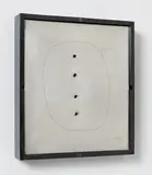 Ohne Titel by Lucio Fontana und Lothar Wolleh, 1966/67, Komplettes Mappenwerk mit Beiträgen beider Künstler, sold Nov 2024