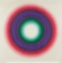 Wojciech Fangor, "B23", 1965, Öl auf Leinwand