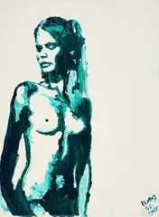 Robert Sebastian Berger, Ohne Titel, 2003, Acryl auf Leinwand