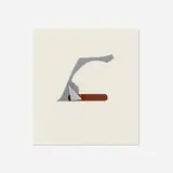 Tom Wesselmann, Smoking Cigar, 1999, Liquitex collage on board