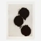 Donald Sultan, Pomegranates, 1990, etching and aquatint on Somerset White
