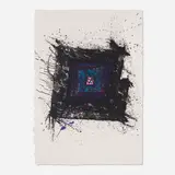 Sam Francis, Paradise of Ash (SF-276) (one panel), 1981, lithograph in colors on HMP Koller handmade off-white