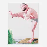 Yue Minjun, Untitled (Smile-ism No. 6), 2006, lithograph in colors