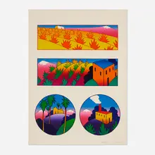 Ken Price, Untitled, 1977, lithograph in colors on Arjomari Arches