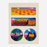 Ken Price, Untitled, 1977, lithograph in colors on Arjomari Arches
