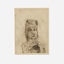 Lance Richbourg, La Duke Cochina, 1962, etching