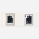 Folio I / Folder 25 (from the Formulation: Articulation portfolio) by Josef Albers, 1972, screenprint in colors, sold Apr 2023