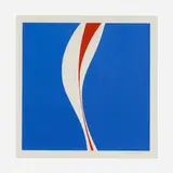 Lorser Feitelson, Untitled, 1971, screenprint in colors