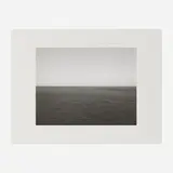 Hiroshi Sugimoto, Sea of Okhotsk, Hokkaido (from the Time Exposed portfolio), offset lithograph on Mitsubishi Real Art Both Sides and mounted to Peach Kent