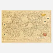 William T. Wiley, With Faint Traces from Other Places Possibly Affecting the Whole, 1976, gouache, ink, pastel and graphite on paper