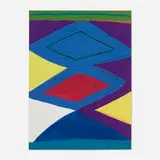 Marina Adams, 71, 2016, gouache on Arches Aquarelle