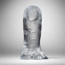 Cesar, Le Pouce, c.1975, crystal