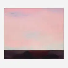 Mara de Luca, Ocean Drive, 2015, mixed media on canvas, copper-plated aluminum