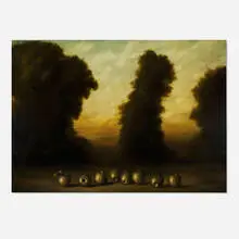 David Kroll, Goldfinch, 1994, oil on canvas