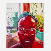 Brittney Leeanne Williams, Self-Portrait: Spring 2020, 2020, oil on canvas