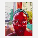 Brittney Leeanne Williams, Self-Portrait: Spring 2020, 2020, oil on canvas