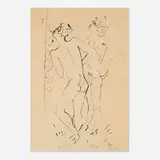 Jean Cocteau, Untitled (from the Fauns series)
