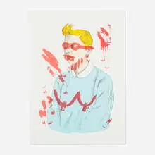 Lucy McKenzie, Untitled (for Parkett no. 76), 2006, screenprint in colors