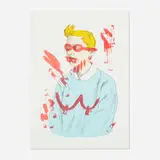 Lucy McKenzie, Untitled (for Parkett no. 76), 2006, screenprint in colors
