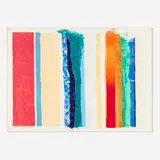 Robert Natkin, Untitled, 1975, lithograph in colors
