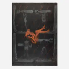 Judy Dater, Fourth of July, State IV, 1984, lithograph in colors
