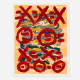 George Sugarman, Untitled, screenprint in colors
