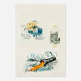 Claes Oldenburg, Untitled (Drum Set), 1968, lithograph in colors on BFK Rives