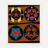 Robert Indiana, Tilt (from The American Dream portfolio), 1997, screenprint in colors