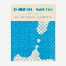 Marcel Duchamp, Objects Of My Affection (The Kiss) brochure, 1945, photomechanical relief print on folded brochure